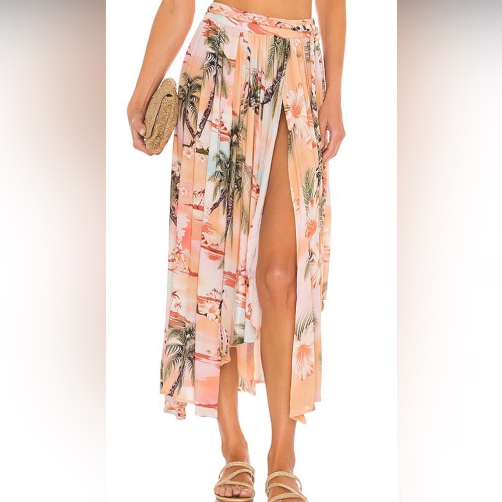 Agua Bendita Luau Kaylee skirt NWT size L